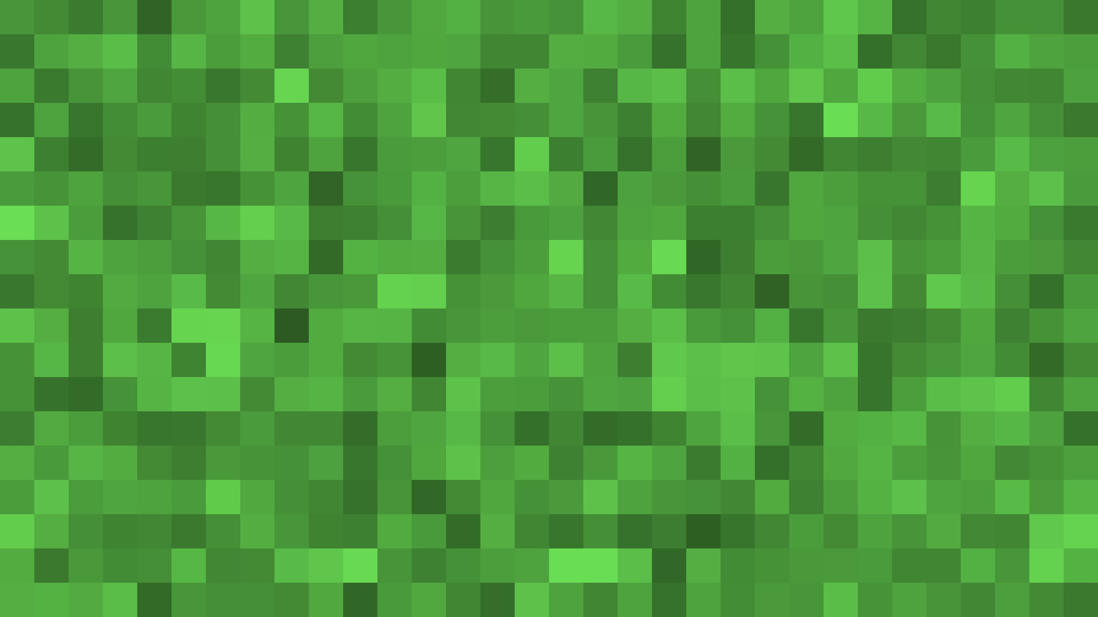 Animated Green Pixel Grass Background